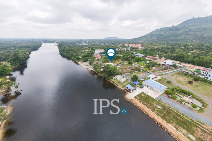 4,051 Sqm Land For Sale - Along Preaek Tuek Chu, Kampot Province
