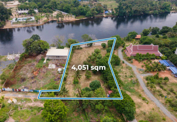 4,051 Sqm Land For Sale - Along Preaek Tuek Chu, Kampot Province thumbnail