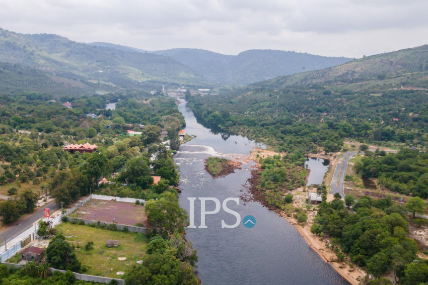 4,051 Sqm Land For Sale - Along Preaek Tuek Chu, Kampot Province