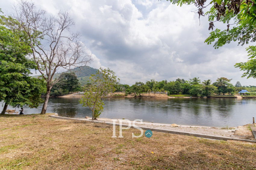4,051 Sqm Land For Sale - Along Preaek Tuek Chu, Kampot Province