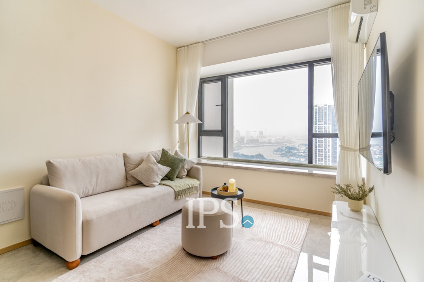 1 Bedroom Condo For Rent - The Pinnacle, Tonle Bassac, Phnom Penh