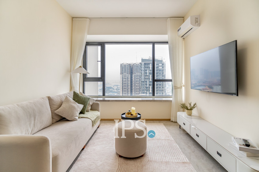 1 Bedroom Condo For Rent - The Pinnacle, Tonle Bassac, Phnom Penh