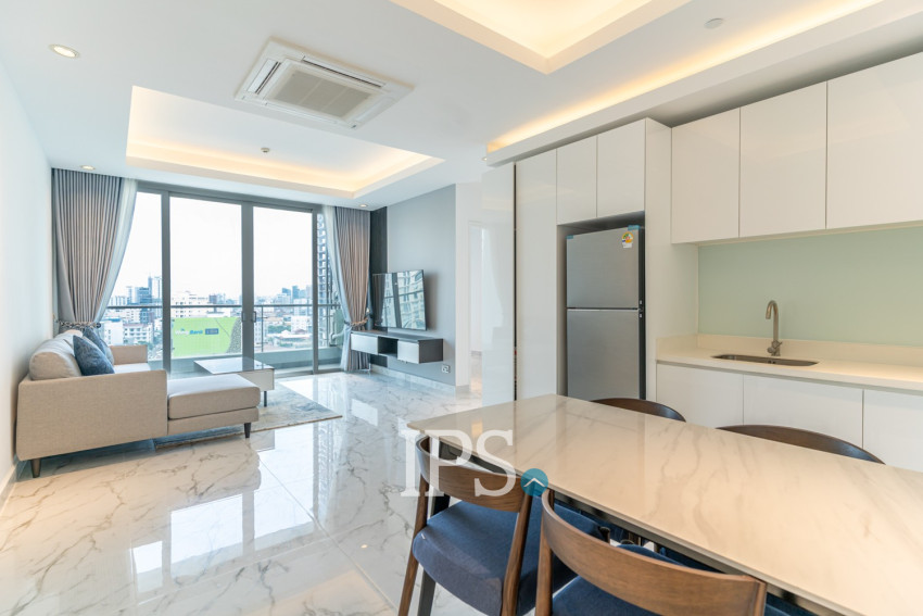 2 Bedroom Condo For Rent - J Tower 2, BKK1, Phnom Penh