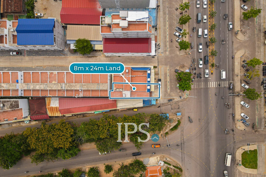 8 Bedroom Shophouse For Rent - Slor Kram, Siem Reap