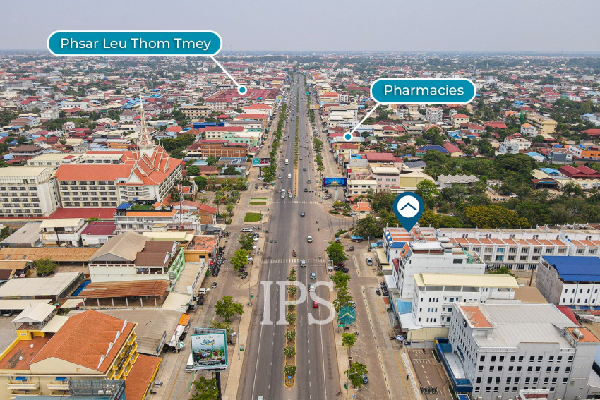 8 Bedroom Shophouse For Rent - Slor Kram, Siem Reap