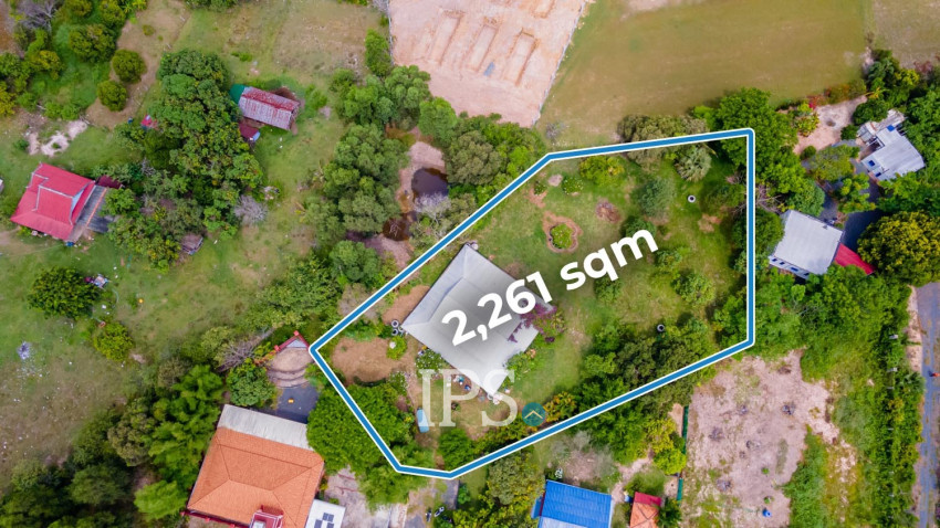 2,261 Sqm Land For Sale - Kampot Province