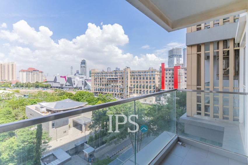 1 Bedroom Condo For Rent - CaSa Meridian, Tone Bassac, Phnom Penh