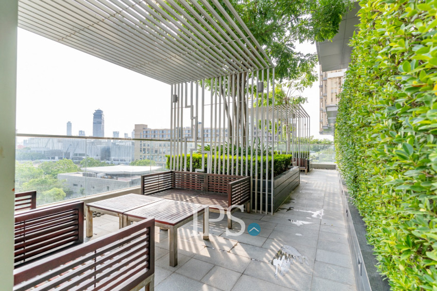 1 Bedroom Condo For Rent - CaSa Meridian, Tone Bassac, Phnom Penh