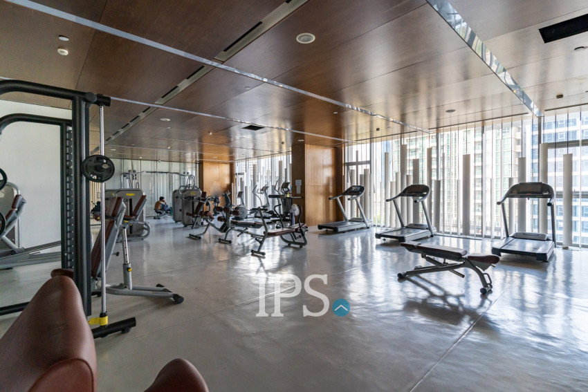 1 Bedroom Condo For Rent - CaSa Meridian, Tone Bassac, Phnom Penh