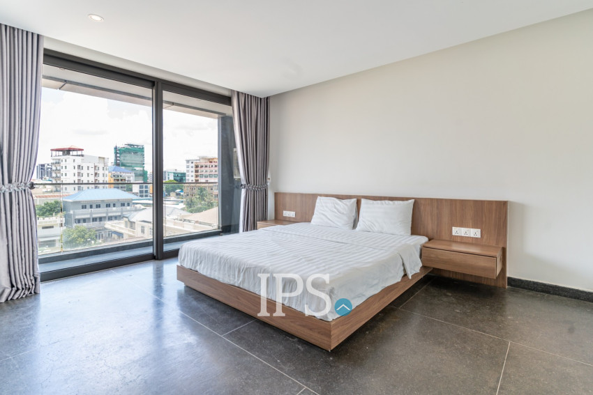 1 Bedroom Serviced Apartment  For Rent - Boeung Kak 2, Phnom Penh