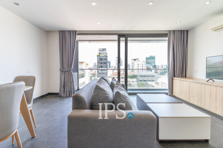 1 Bedroom Serviced Apartment  For Rent - Boeung Kak 2, Phnom Penh