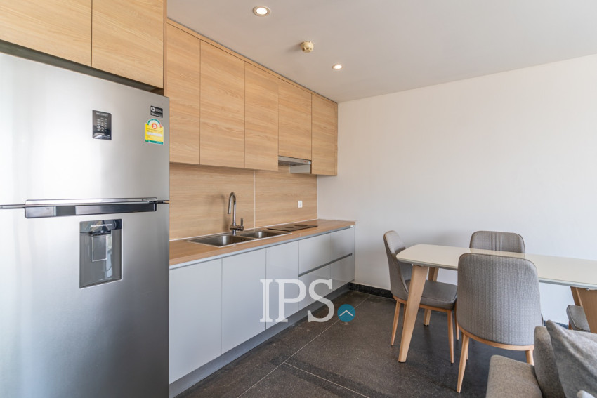 1 Bedroom Serviced Apartment  For Rent - Boeung Kak 2, Phnom Penh