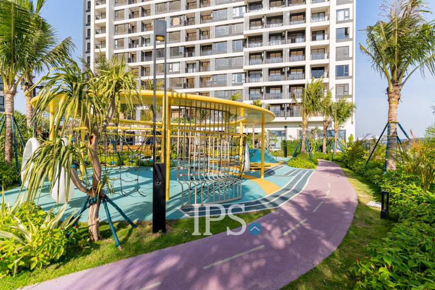 Studio For Sale - The Pinnacle Residence Type A4 Condominium, Tonle Bassac, Phnom Penh