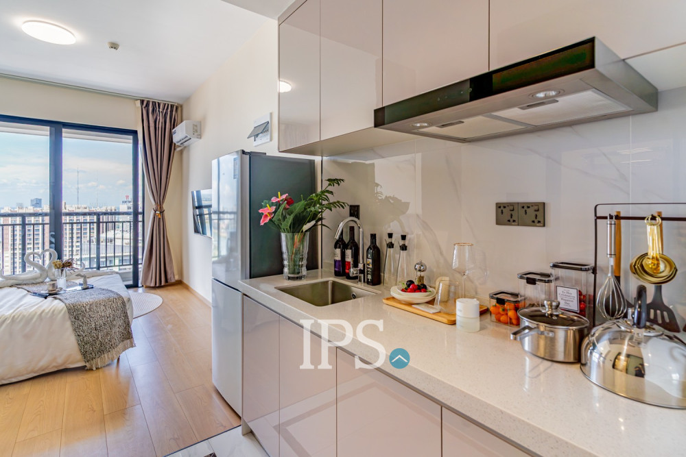 Studio For Sale - The Pinnacle Residence Type A4 Condominium, Tonle Bassac, Phnom Penh - Image 4 Studio For Sale - The Pinnacle Residence Type A4 Condominium, Tonle Bassac, Phnom Penh - Image 4