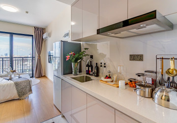 Studio For Sale - The Pinnacle Residence Type A4 Condominium, Tonle Bassac, Phnom Penh thumbnail