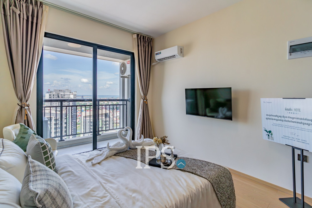 Studio For Sale - The Pinnacle Residence Type A4 Condominium, Tonle Bassac, Phnom Penh - Image 8 Studio For Sale - The Pinnacle Residence Type A4 Condominium, Tonle Bassac, Phnom Penh - Image 8