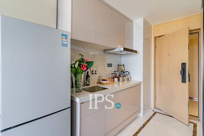 Studio For Sale - The Pinnacle Residence Type A4 Condominium, Tonle Bassac, Phnom Penh