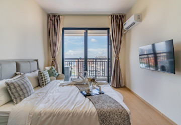 Studio For Sale - The Pinnacle Residence Type A4 Condominium, Tonle Bassac, Phnom Penh thumbnail