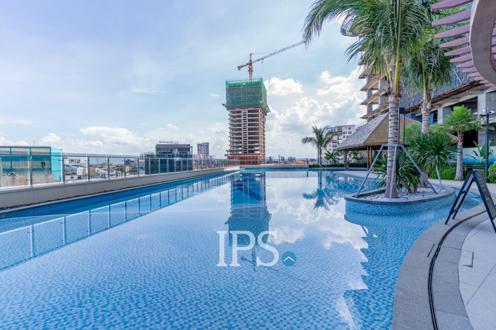 Studio For Sale - The Pinnacle Residence Type A4 Condominium, Tonle Bassac, Phnom Penh - Image 20 Studio For Sale - The Pinnacle Residence Type A4 Condominium, Tonle Bassac, Phnom Penh - Image 20