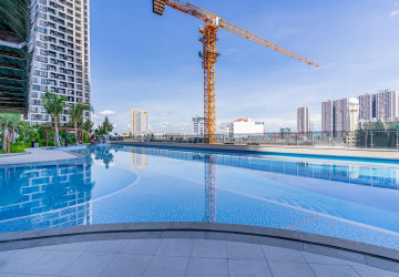 Studio For Sale - The Pinnacle Residence Type A4 Condominium, Tonle Bassac, Phnom Penh thumbnail