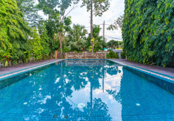 2 Bedroom Compound Wooden House For Rent - Sala Kamreuk, Siem Reap thumbnail