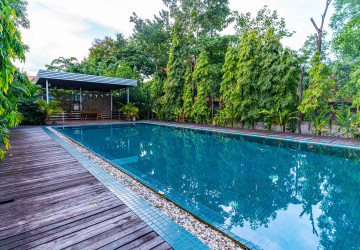 2 Bedroom Compound Wooden House For Rent - Sala Kamreuk, Siem Reap thumbnail