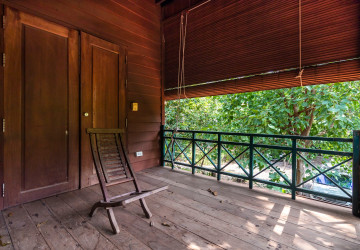 2 Bedroom Compound Wooden House For Rent - Sala Kamreuk, Siem Reap thumbnail