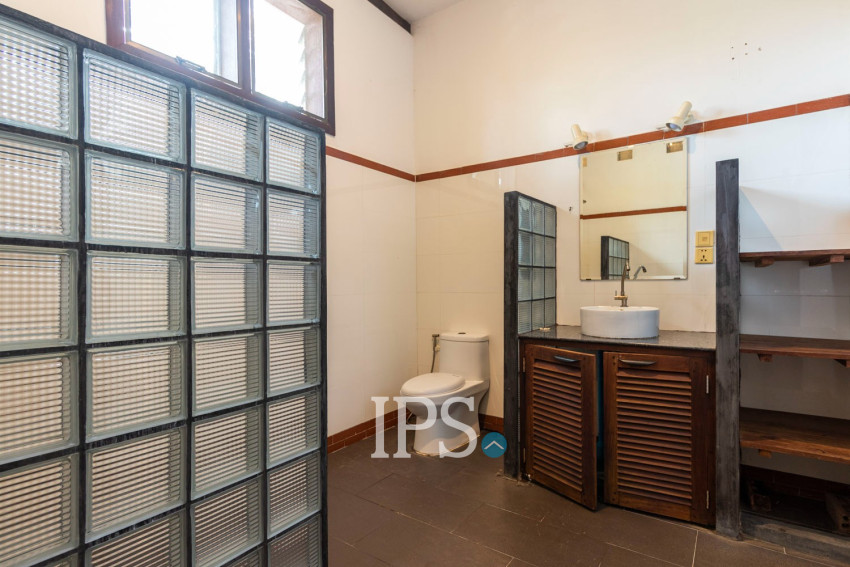 2 Bedroom Compound Wooden House For Rent - Sala Kamreuk, Siem Reap