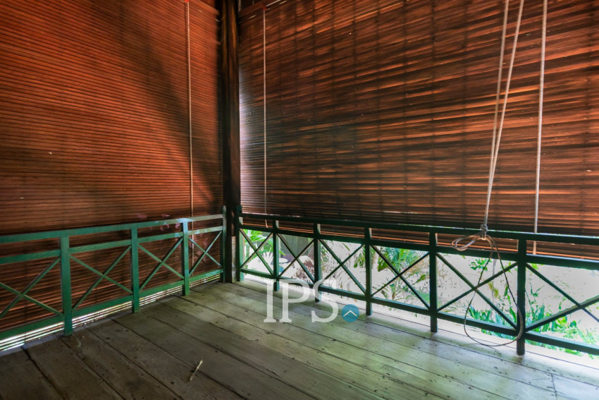 2 Bedroom Compound Wooden House For Rent - Sala Kamreuk, Siem Reap