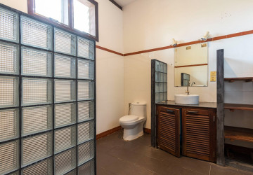 2 Bedroom Compound Wooden House For Rent - Sala Kamreuk, Siem Reap thumbnail