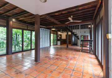 2 Bedroom Compound Wooden House For Rent - Sala Kamreuk, Siem Reap thumbnail