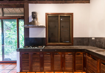2 Bedroom Compound Wooden House For Rent - Sala Kamreuk, Siem Reap thumbnail