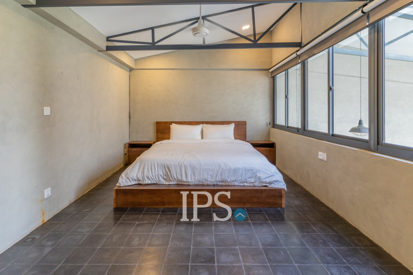 Renovated 2 Bedroom Townhouse For Rent - Tonle Bassac, Phnom Penh