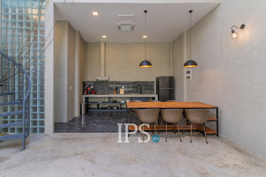 Renovated 2 Bedroom Townhouse For Rent - Tonle Bassac, Phnom Penh