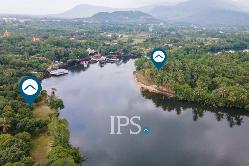 10,615 Sqm Land For Sale - Along Preaek Tuek Chu, Kampot Province