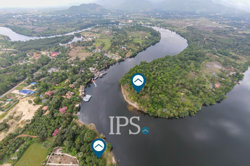 10,615 Sqm Land For Sale - Along Preaek Tuek Chu, Kampot Province