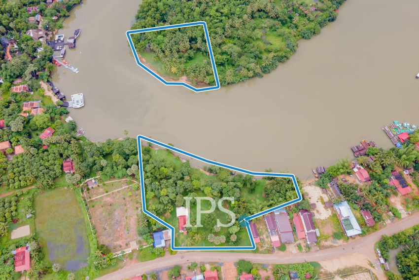 10,615 Sqm Land For Sale - Along Preaek Tuek Chu, Kampot Province
