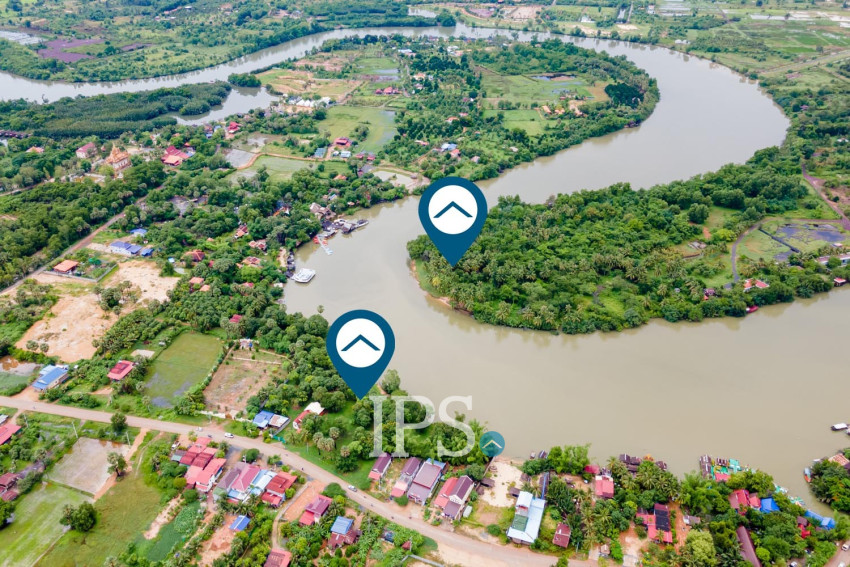 10,615 Sqm Land For Sale - Along Preaek Tuek Chu, Kampot Province