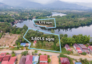 8,774 Sqm Land For Sale - Along Preaek Tuek Chu, Kampot Province thumbnail