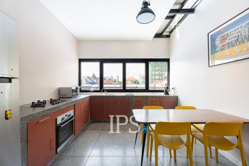 Renovated Duplex 2 Bedroom Apartment For Rent - Tonle Bassac, Phnom Penh