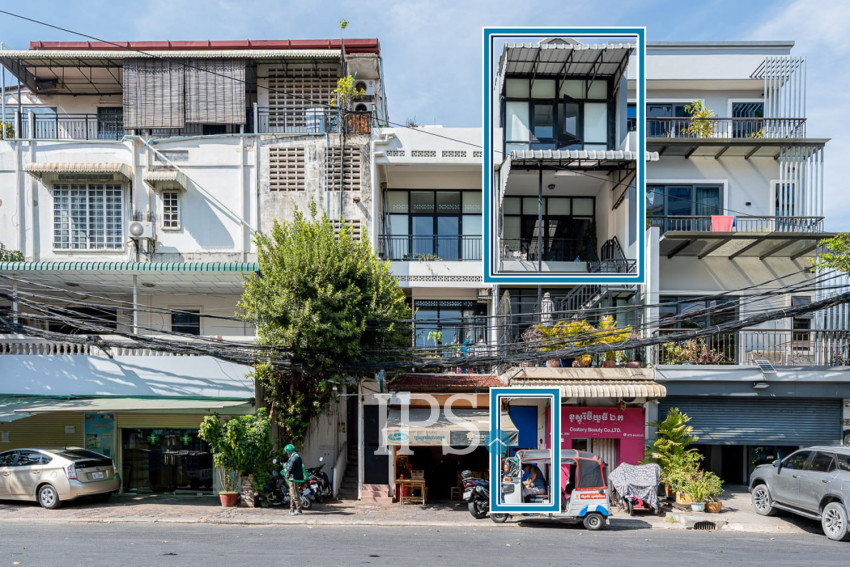 Renovated Duplex 2 Bedroom Apartment For Rent - Tonle Bassac, Phnom Penh