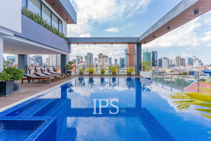 2 Bedroom Serviced Apartment For Rent - BKK 2, Phnom Penh