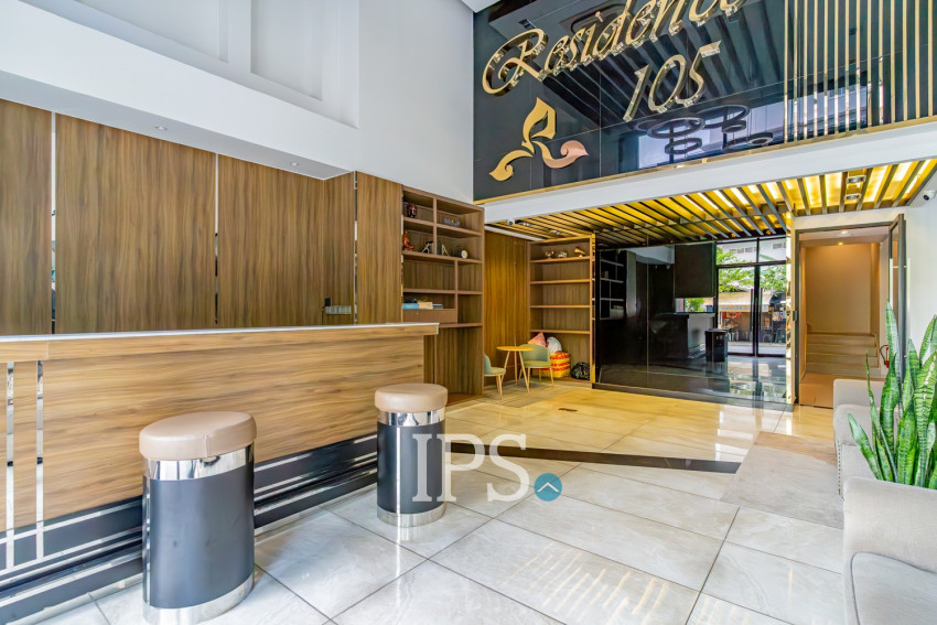 2 Bedroom Serviced Apartment For Rent - BKK 2, Phnom Penh