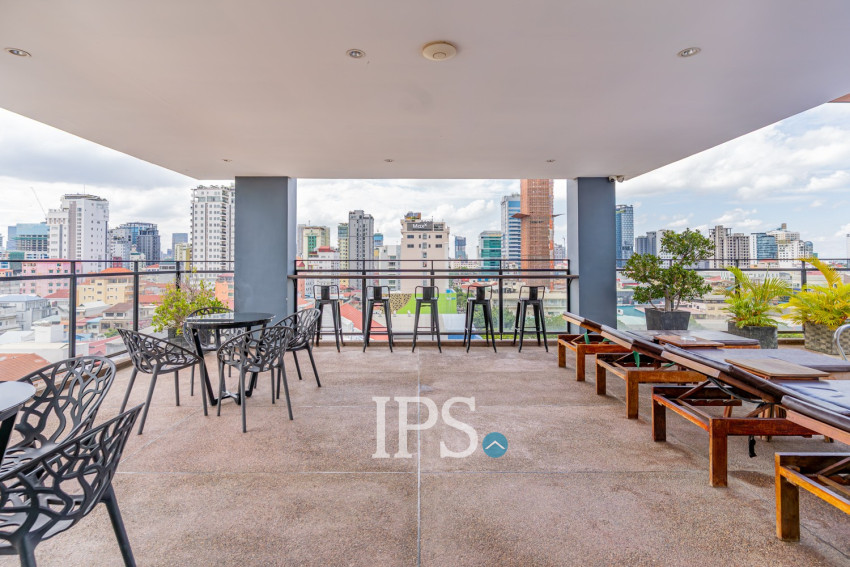 2 Bedroom Serviced Apartment For Rent - BKK 2, Phnom Penh