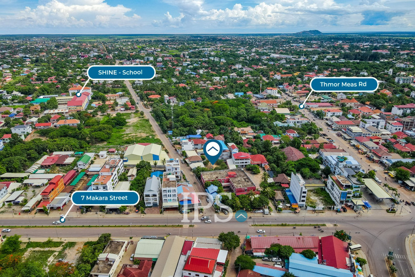 893 Sqm Commercial Land For Rent - Sala Kamreuk, Siem Reap