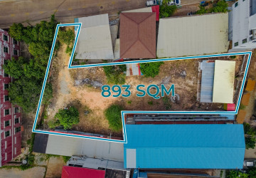893 Sqm Commercial Land For Rent - Sala Kamreuk, Siem Reap thumbnail