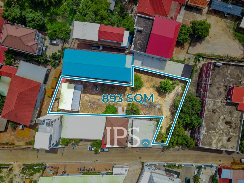 893 Sqm Commercial Land For Rent - Sala Kamreuk, Siem Reap