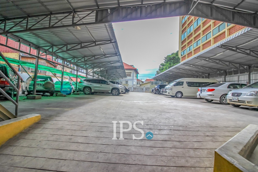 9 Storey Building with 805 Sqm Land For Rent - BKK2, Phnom Penh