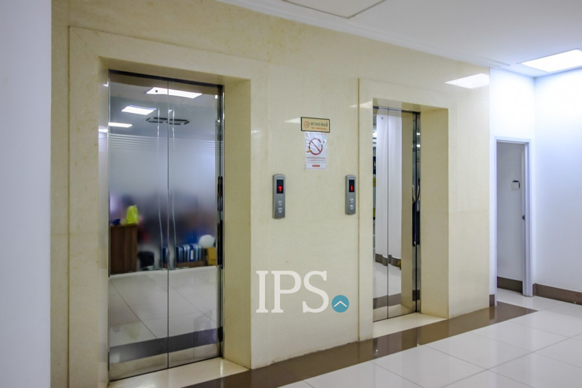 9 Storey Building with 805 Sqm Land For Rent - BKK2, Phnom Penh