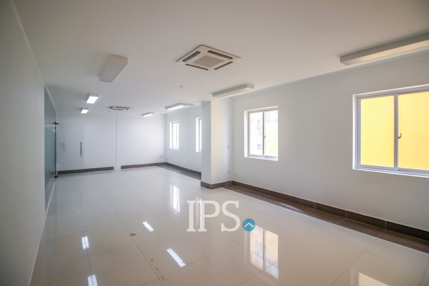 9 Storey Building with 805 Sqm Land For Rent - BKK2, Phnom Penh
